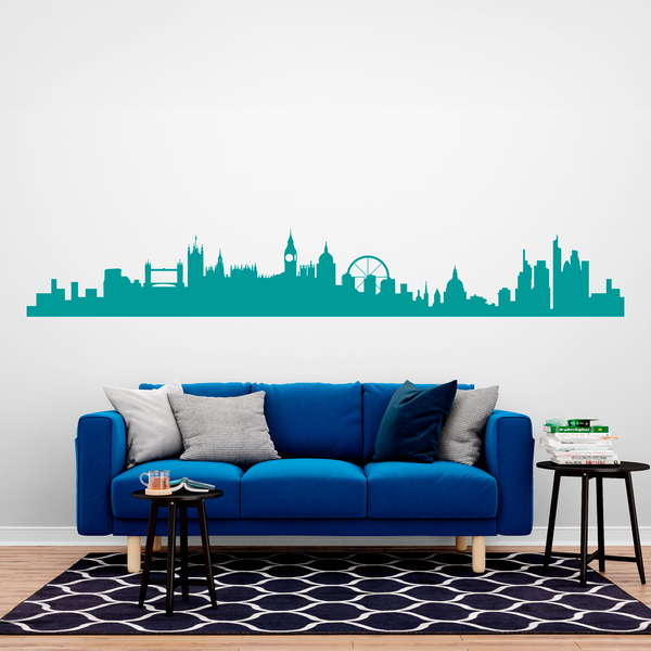 Stickers muraux: Skyline de Londres