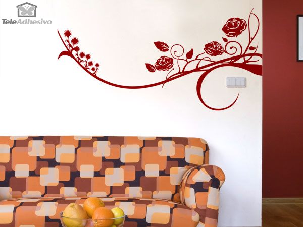 Branche fleurie aux roses 3/5