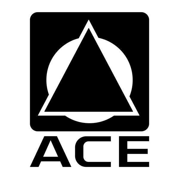 Stickers camping-car: Stickers Logo ACE pour camping-car