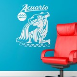 Stickers muraux: zodiaco 45 (Acuario) 2