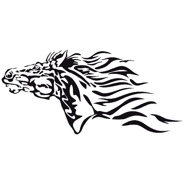 Autocollants: Animal Flames 7