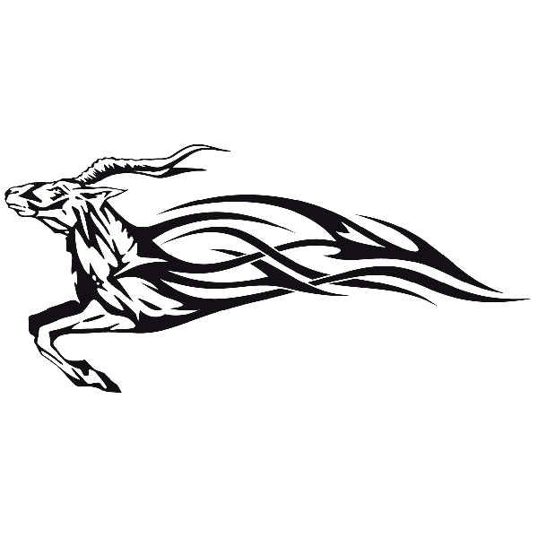 Autocollants: Animal Flames 15