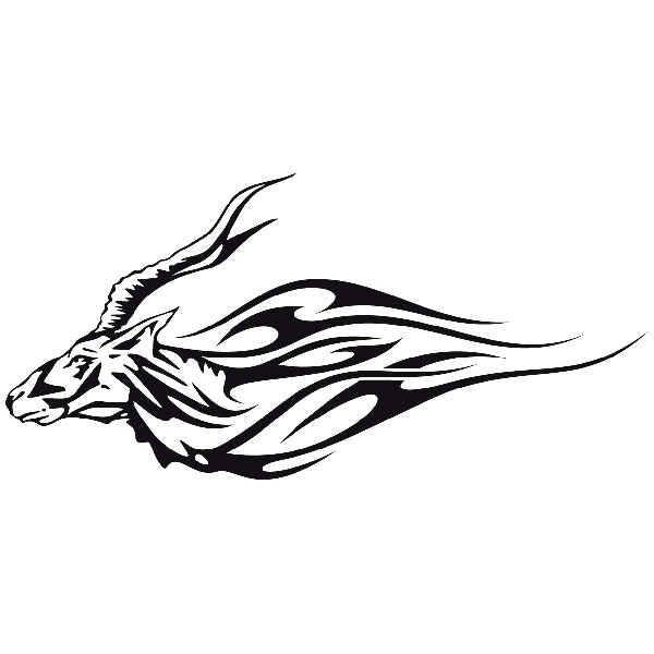 Autocollants: Animal Flames 21