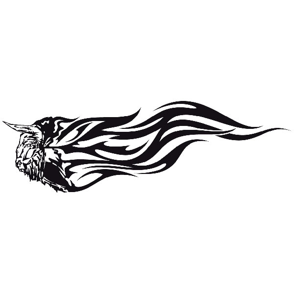 Autocollants: Animal Flames 22