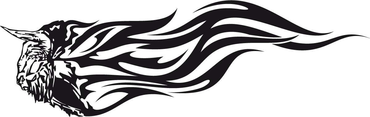 Autocollants: Animal Flames 22