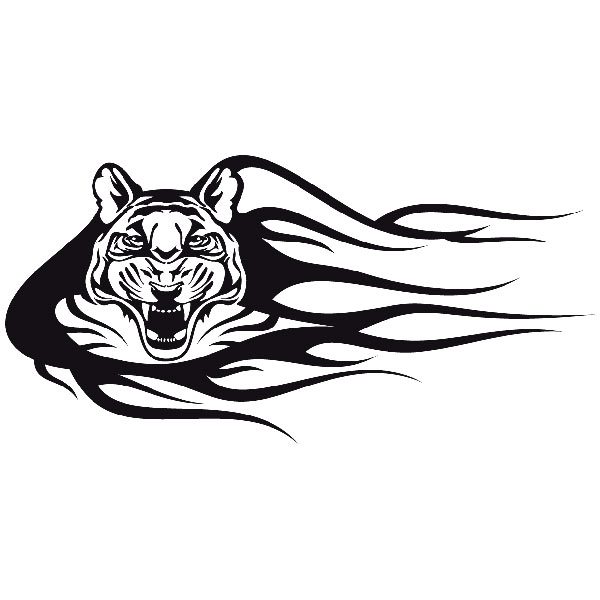 Autocollants: Animal Flames 32