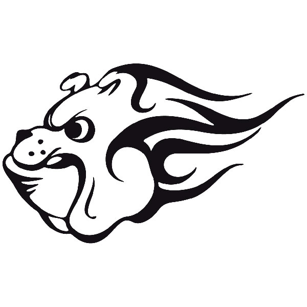 Autocollants: Animal Flames 51