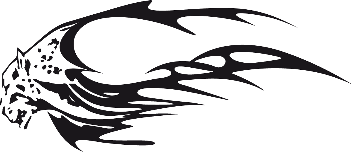 Autocollants: Animal Flames 55