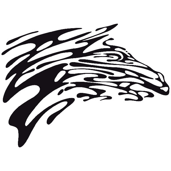 Autocollants: Animal Flames 56