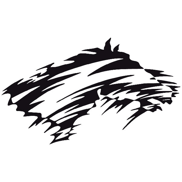 Autocollants: Animal Flames 57