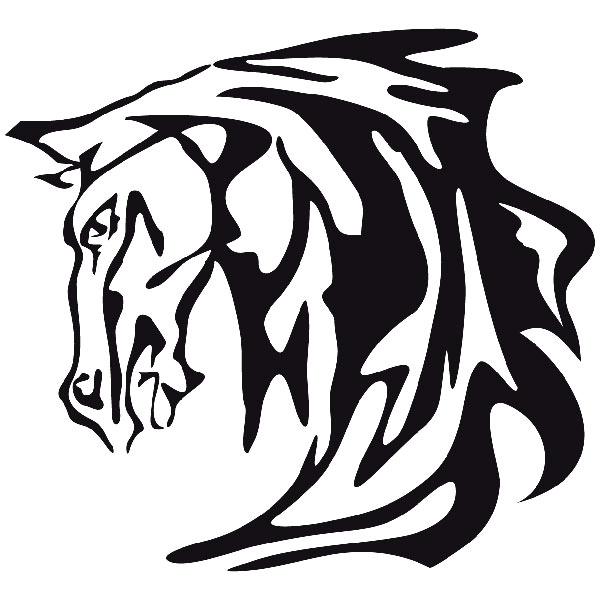 Autocollants: Animal Flames 66