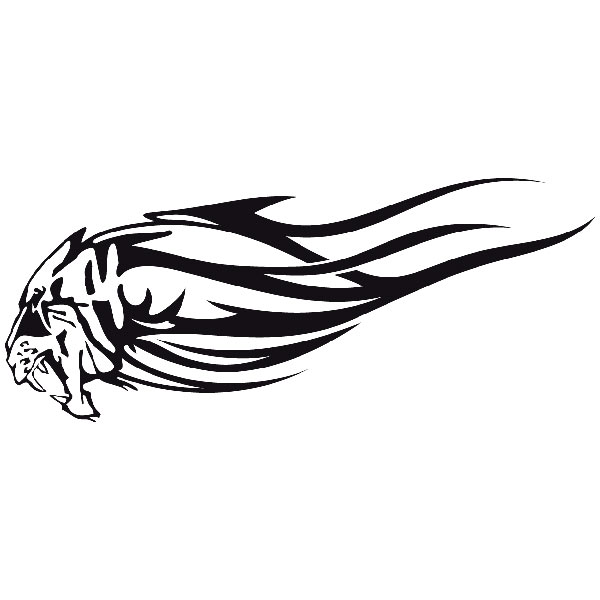 Autocollants: Animal Flames 71