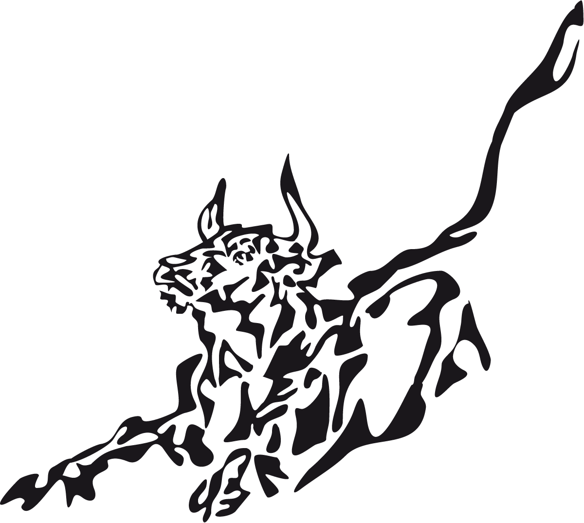 Autocollants: Animal Flames 76