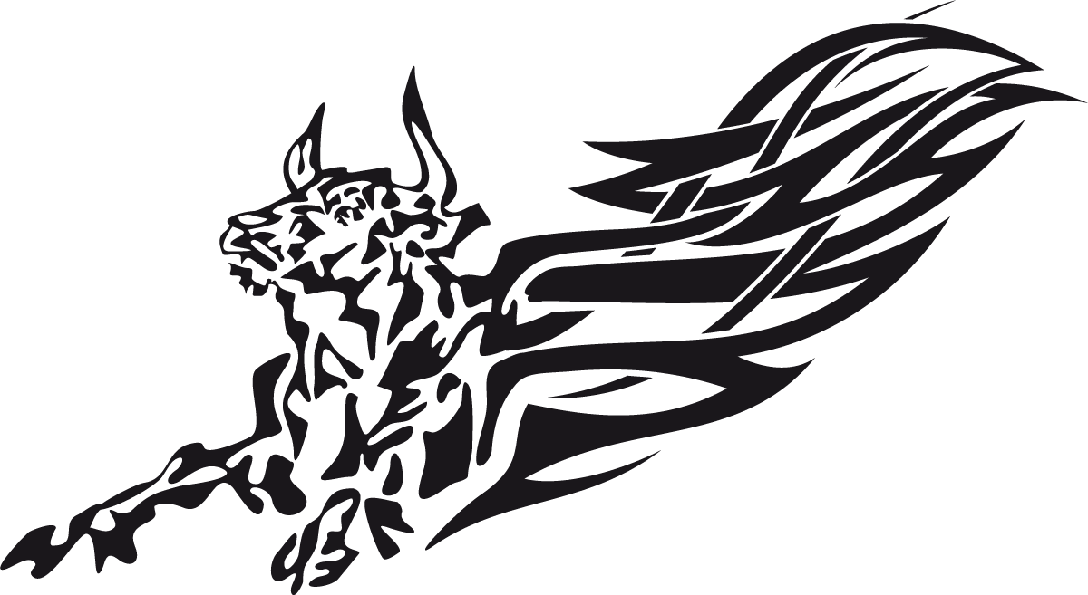 Autocollants: Animal Flames 77