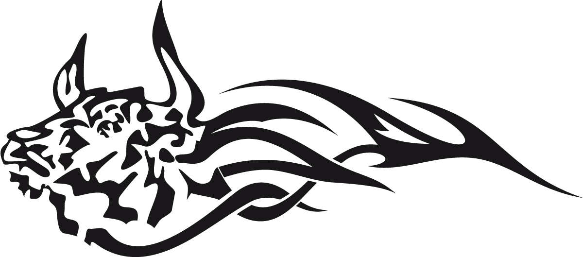 Autocollants: Animal Flames 78