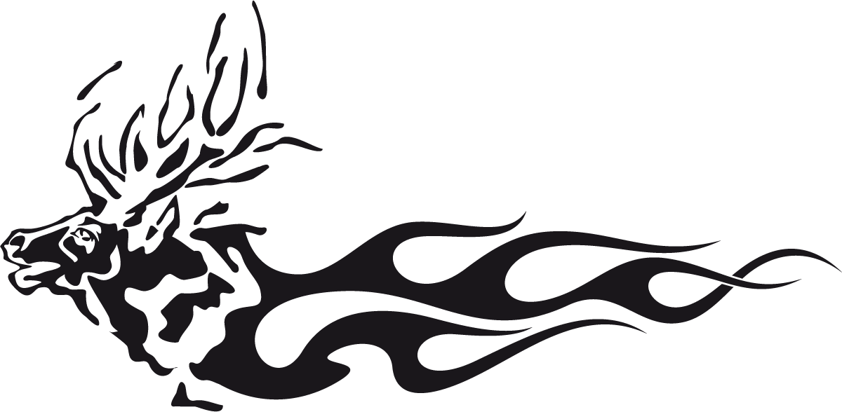 Autocollants: Animal Flames 81