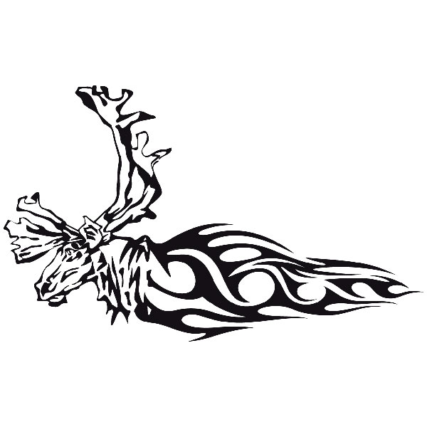 Autocollants: Animal Flames 82