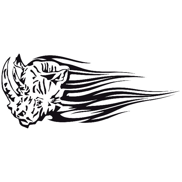 Autocollants: Animal Flames 86