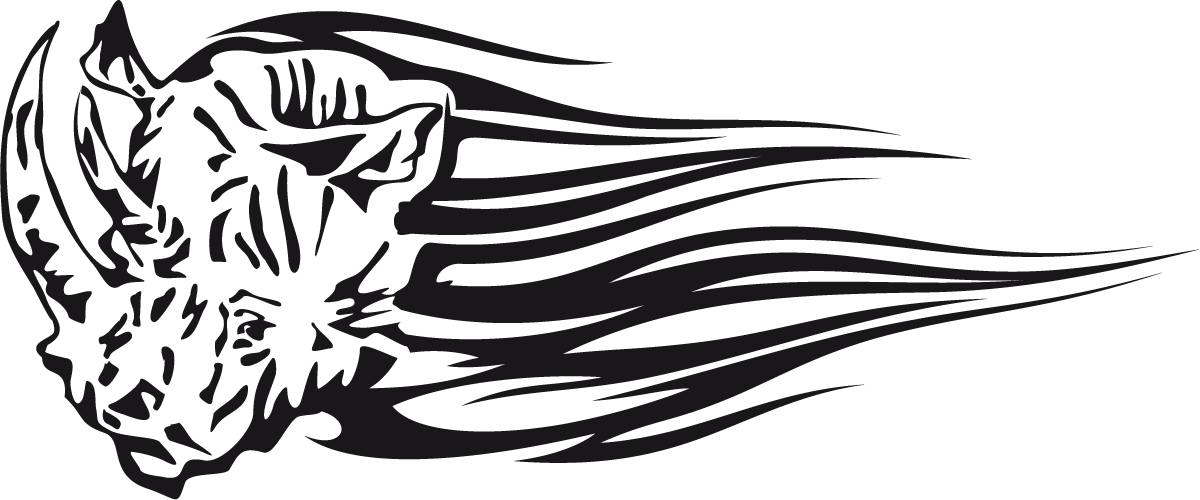 Autocollants: Animal Flames 86