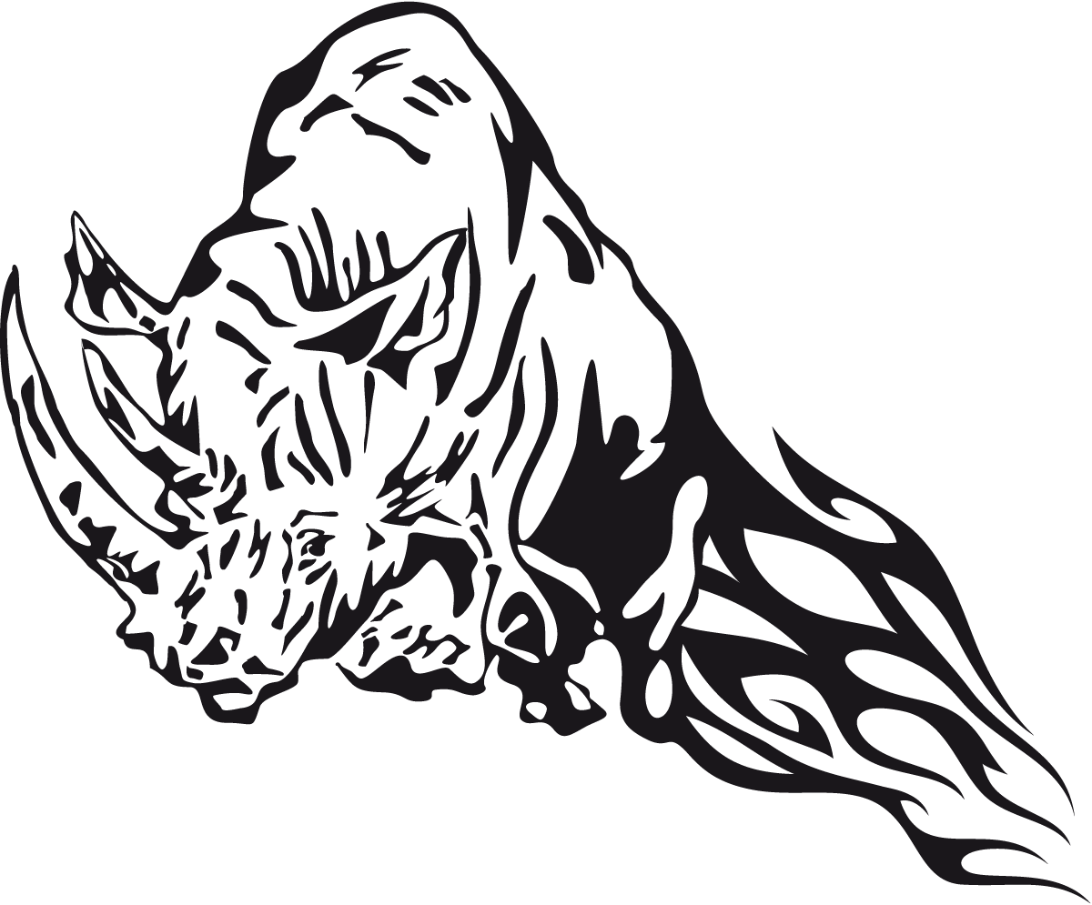 Autocollants: Animal Flames 87