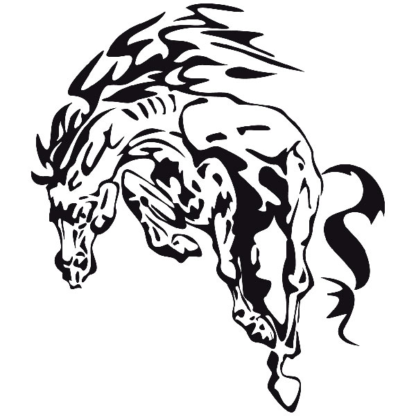 Autocollants: Animal Flames 89