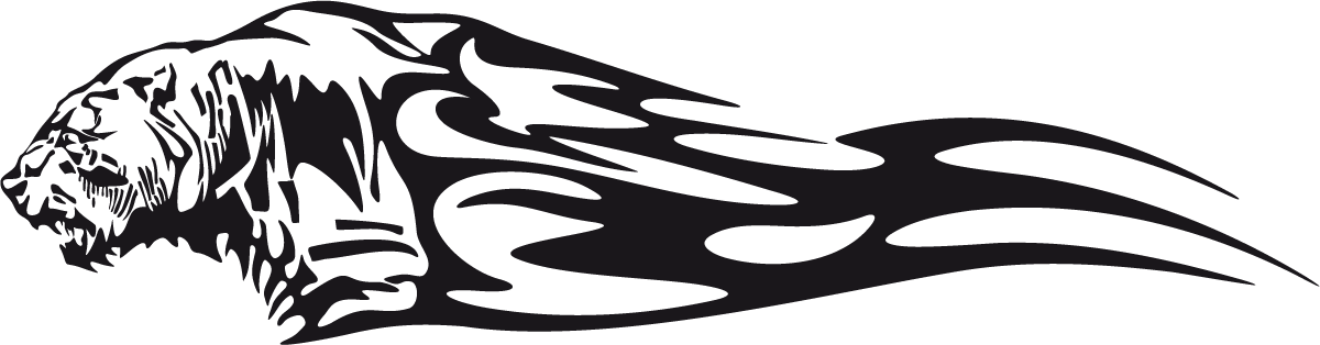 Autocollants: Animal Flames 91