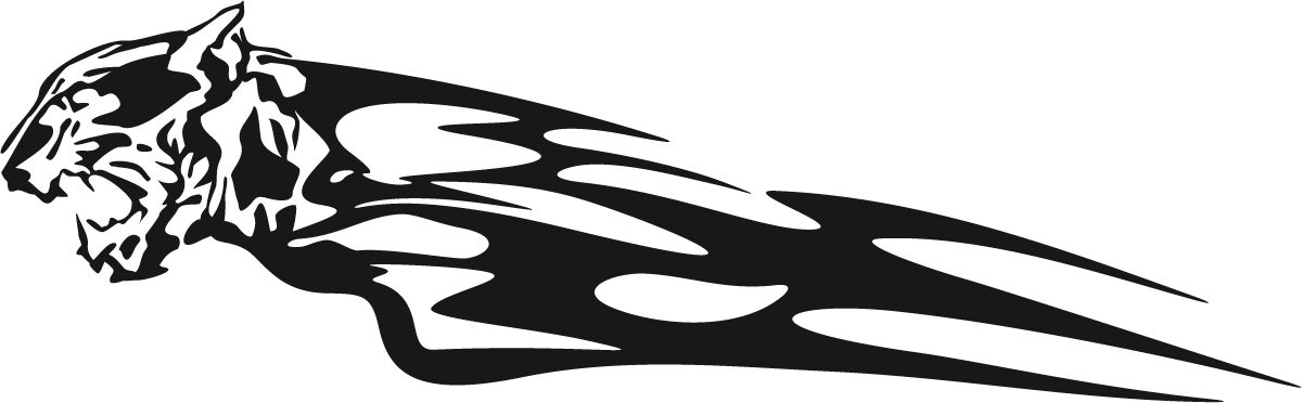 Autocollants: Animal Flames 97