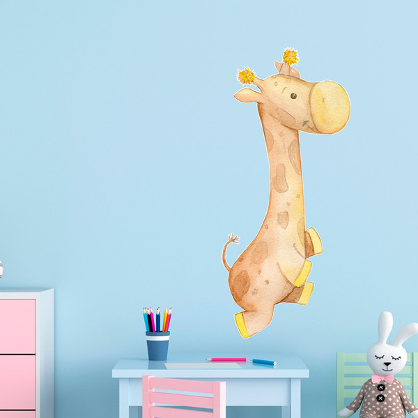 Stickers pour enfants: Enfant girafe 1