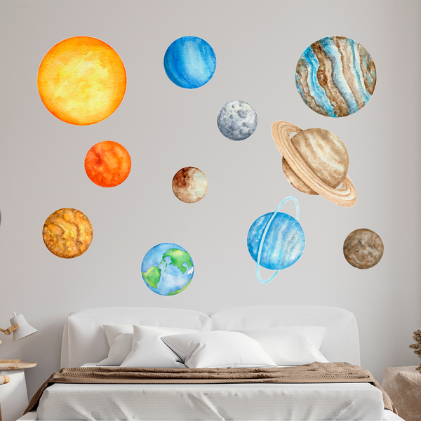 Stickers pour enfants: Planètes du système solaire