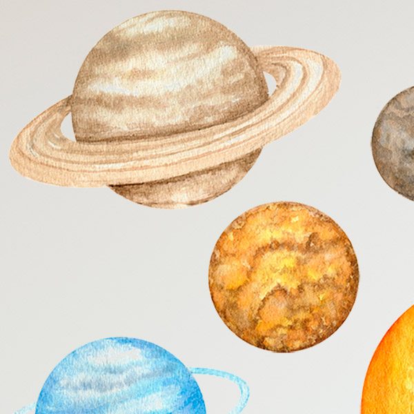 Stickers pour enfants: Planètes du système solaire