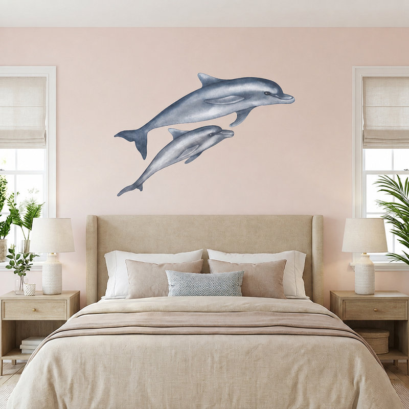 Stickers muraux: Dauphins
