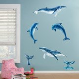 Stickers pour enfants: Baleines et Dauphins 4