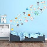 Stickers pour enfants: Kit d'espace 3