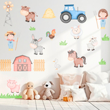 Stickers pour enfants: Kit animaux de la ferme 5
