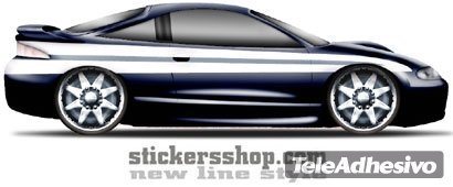 Autocollants: New Line 10