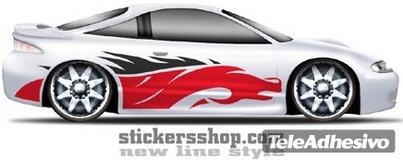 Autocollants: New Line 11 3