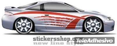 Autocollants: New Line 26 2