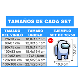 Stickers pour enfants: Kit 22X Among Us Traître 3