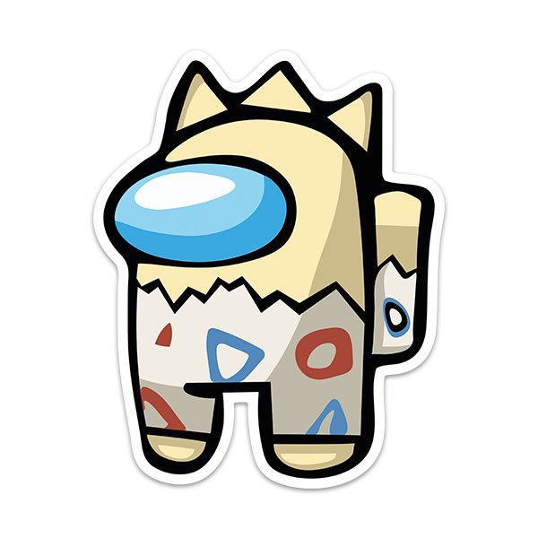 Stickers pour enfants: Among Us Togepi