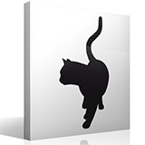 Stickers muraux: Chaton heureux 2
