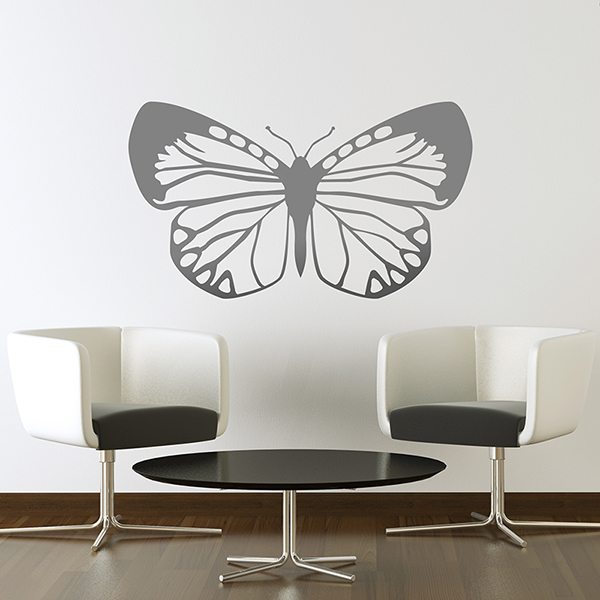 Stickers muraux: Papillon Eroessa Chiliensis