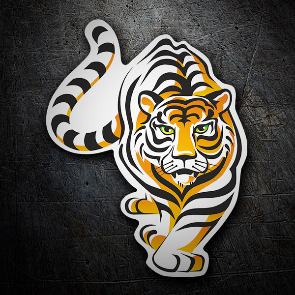 Autocollants: Tigre de Sumatra 1