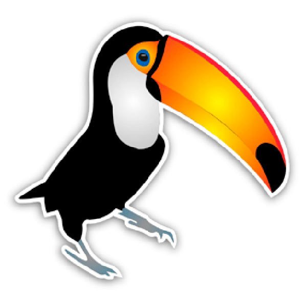 Autocollants: Toucan