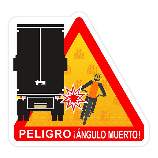 Autocollants: Signal de transport de marchandises Remorques 