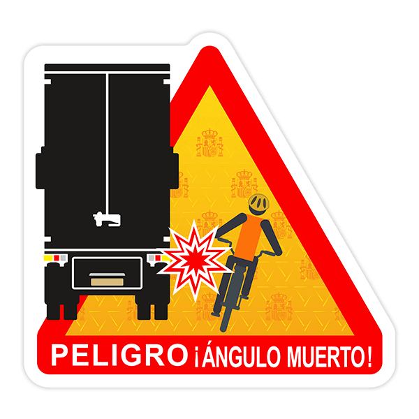 Autocollants: Signal de transport de marchandises Remorques 