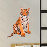 Stickers muraux: Jeune tigre de Sibérie 3