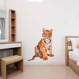 Stickers muraux: Jeune tigre de Sibérie 4