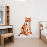 Stickers muraux: Jeune tigre de Sibérie 4