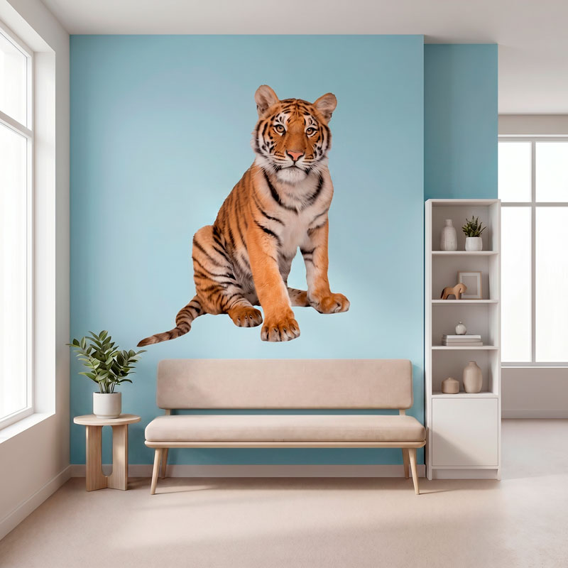 Jeune tigre de Sib&eacute;rie 8/10
