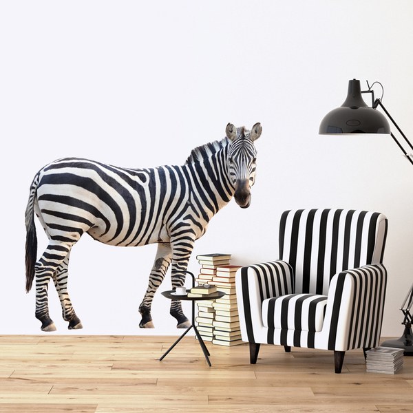 Stickers muraux: Zebra vigilant